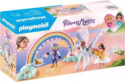 Playmobil Princess Magic Πήγασος και Πριγκίπισσες του Ουράνιου Τόξου για 4-10 ετών από το e-shop