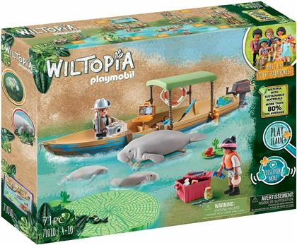 Playmobil Wiltopia Εκδρομή με Ποταμόπλοιο στον Αμαζόνιο για 4-10 ετών