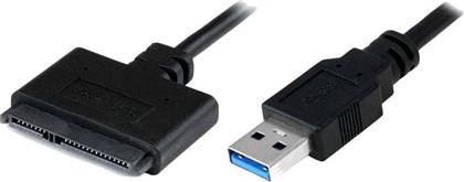 Powertech Cable USB 3.0 to SATA Μαύρο (CAB-U032) από το Public