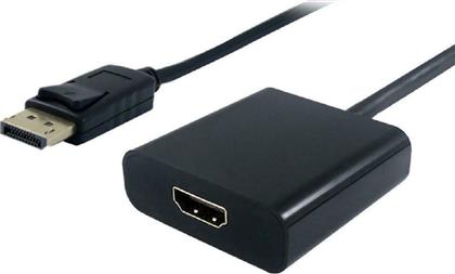 Powertech Μετατροπέας DisplayPort male σε HDMI female (PTH-031) από το Public