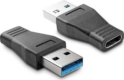 Powertech Μετατροπέας USB-A male σε USB-C female (CAB-U097)