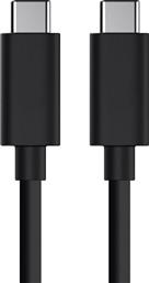 Powertech Regular USB 3.0 Cable USB-C male - USB-C male Μαύρο 1m (CAB-UC041) από το Public