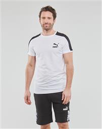 Puma Ανδρικό T-shirt Λευκό Μονόχρωμο