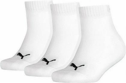 Puma Αθλητικές Παιδικές Κάλτσες Μακριές Λευκές 3 Ζευγάρια από το Epapoutsia