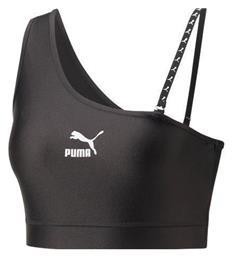 Puma Dare To Γυναικείο Αθλητικό Crop Top Μαύρο Μαύρο