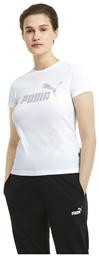 Essentials Γυναικείο Αθλητικό T-shirt Λευκό Puma από το Cosmossport