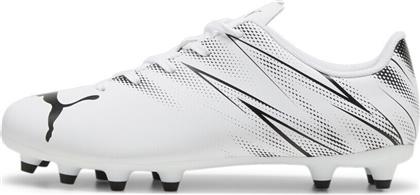 Puma Παιδικά Ποδοσφαιρικά Παπούτσια Attacanto Fg Ag Jr Λευκά από το SerafinoShoes
