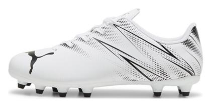 Puma Παιδικά Ποδοσφαιρικά Παπούτσια Attacanto Fg Ag Jr Λευκά από το SerafinoShoes