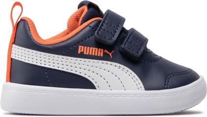 Puma Παιδικά Sneakers Courtflex με Σκρατς Μπλε από το Cosmos Sport