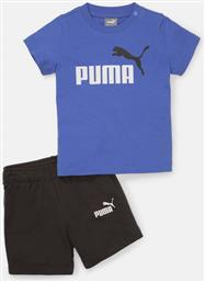Puma Παιδικό Σετ με Σορτς Καλοκαιρινό 2τμχ Μπλε