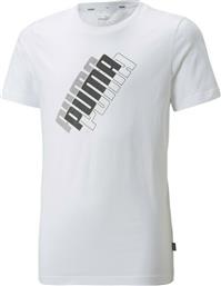 Puma Παιδικό T-shirt Λευκό από το Cosmos Sport
