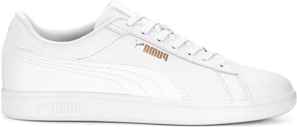 Puma Smash 3.0 Sneakers Λευκά από το Epapoutsia