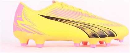 Puma Ultra Play FG/AG Χαμηλά Ποδοσφαιρικά Παπούτσια με Τάπες Πορτοκαλί