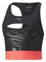 Ultraform Aop Γυναικείο Αθλητικό Crop Top Αμάνικο Μαύρο Μαύρο Puma από το Zakcret Sports