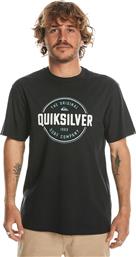 Quiksilver Ανδρικό T-shirt Κοντομάνικο Black