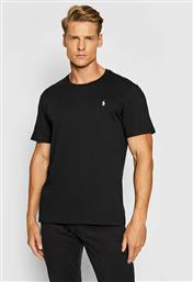 Ralph Lauren Ανδρικό T-shirt Μαύρο Μονόχρωμο από το Modivo