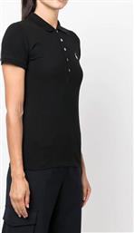 Ralph Lauren Γυναικεία Polo Μπλούζα Κοντομάνικη Μαύρη
