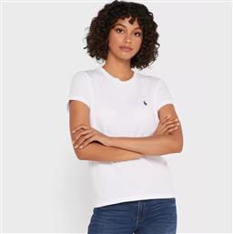 Ralph Lauren Γυναικείο T-shirt Λευκό από το Cosmos Sport
