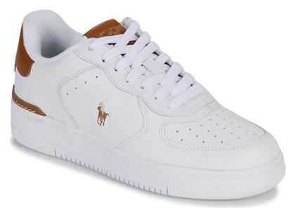Ralph Lauren Masters Court Γυναικεία Sneakers Λευκά από το MyShoe