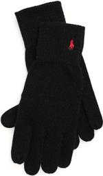 Ralph Lauren Μαύρα Ανδρικά Γάντια Αφής από το Modivo