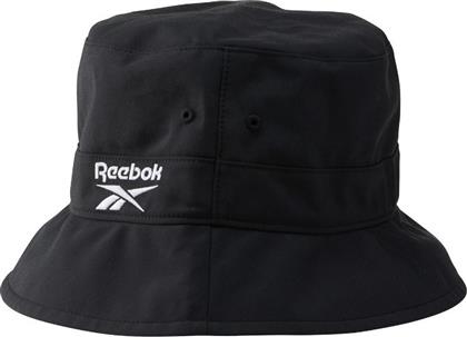 Reebok Classics Foundation Υφασμάτινo Ανδρικό Καπέλο Στυλ Bucket Μαύρο από το Modivo
