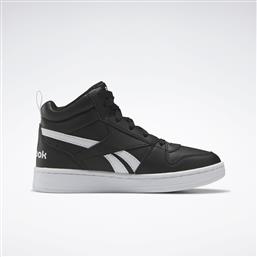 Reebok Παιδικά Sneakers High Royal Classic Mid 2 Core Black / Cloud White