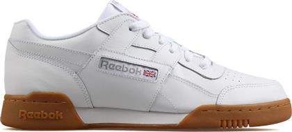 Reebok Workout Plus Sneakers Λευκά από το Modivo