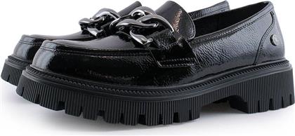 Refresh Γυναικεία Loafers σε Μαύρο Χρώμα