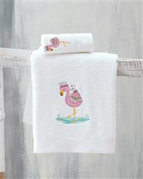 Rythmos Flamingo Σετ Βρεφικές Πετσέτες Ροζ 2τμχ από το Spitishop