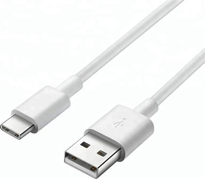 Samsung Regular USB 2.0 Cable USB-C male - USB-A male Λευκό 1.2m Bulk (EP-DG970BWE) από το Public