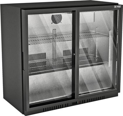 Sanden Intercool Ψυγείο Back Bar 208lt Διπλό Υ86.5xΠ90xΒ52cm