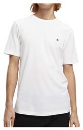 Scotch & Soda Ανδρικό T-shirt Λευκό με Λογότυπο