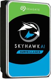 Seagate SkyHawk AI Surveillance 8TB HDD Σκληρός Δίσκος 3.5'' SATA III 7200rpm με 256MB Cache για Καταγραφικό / NAS / Server