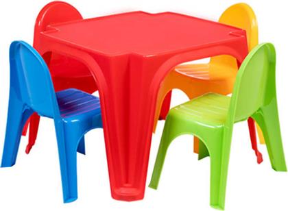 Σετ Παιδικό Τραπέζι με Καρέκλες Keren Set από Πλαστικό από το Moustakas Toys