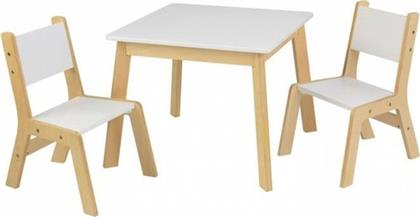 Σετ Παιδικό Τραπέζι με Καρέκλες από Ξύλο