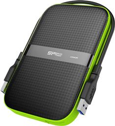 Silicon Power Armor A60 USB 3.1 Εξωτερικός HDD 4TB 2.5'' Μαύρο/Πράσινο από το Public