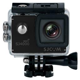 SJ4000 Action Camera Full HD (1080p) Υποβρύχια (με Θήκη) με WiFi Μαύρη με Οθόνη 1.5'' SJCAM από το e-shop