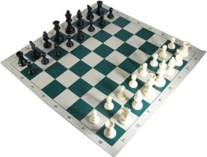 Σκάκι Αναδιπλούμενο Ρολό με Πιόνια 43x43cm από το Public