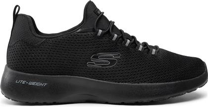 Skechers Dynamight Ανδρικά Αθλητικά Παπούτσια Running Μαύρα από το MybrandShoes