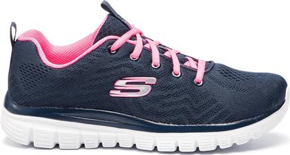 Skechers Graceful Get Connected Γυναικεία Αθλητικά Παπούτσια Running Μπλε από το Modivo