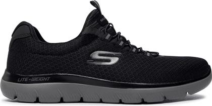 Skechers Summits Ανδρικά Sneakers Μαύρα