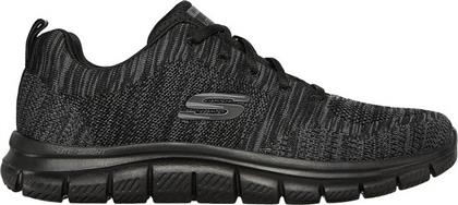 Skechers Track - Front Runner Ανδρικά Sneakers Μαύρα από το Modivo