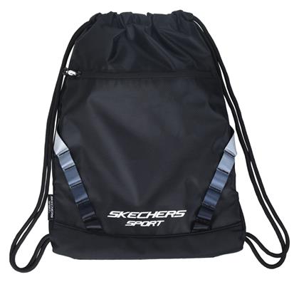 Skechers Vista Cinch Ανδρική Τσάντα Πλάτης Γυμναστηρίου Μαύρη