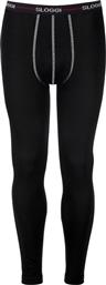 Sloggi Start Long Χειμερινό Ανδρικό Παντελόνι Πιτζάμας Βαμβακερό Μαύρο από το Plus4u