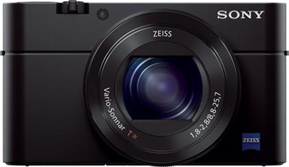 Sony RX100 III Compact Φωτογραφική Μηχανή 20.1MP Οπτικού Ζουμ 2.9x με Οθόνη 3'' και Ανάλυση Video Full HD (1080p) Μαύρη