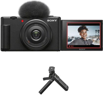 Sony ZV-1F Compact Φωτογραφική Μηχανή 20.1MP με Οθόνη 3'' και Ανάλυση Video 4K UHD Μαύρη