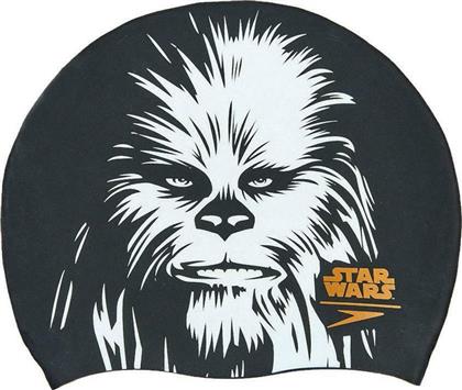 Speedo Star Wars Chewbacca Σκουφάκι Κολύμβησης Ενηλίκων από Σιλικόνη Μαύρο από το Plus4u