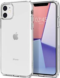 Spigen Liquid Crystal Back Cover Σιλικόνης Crystal Clear (iPhone 11)
