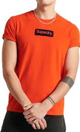 Superdry Core Logo Workwear Ανδρικό T-shirt Πορτοκαλί Με Λογότυπο M1011192A-N6H