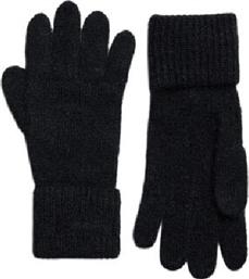 Superdry Μαύρα Γυναικεία Πλεκτά Γάντια